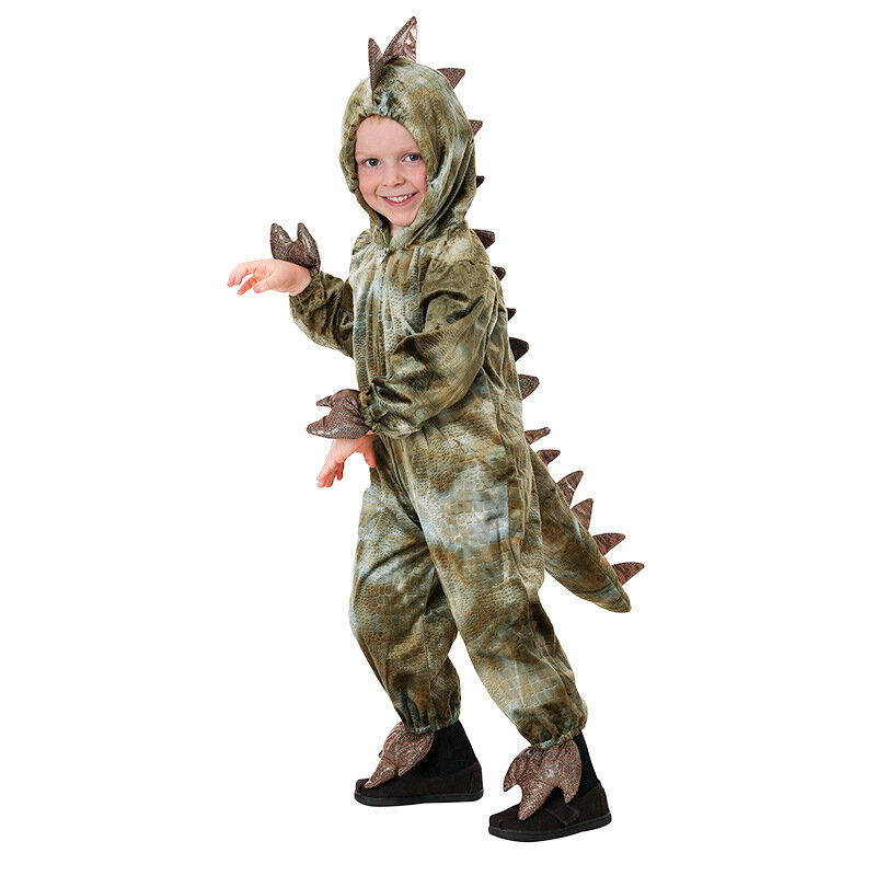 Disfraz de dinosaurio del Mundo Jurásico para niños, Tilly the t-rex, Dilophosaurus, rosa, Halloween