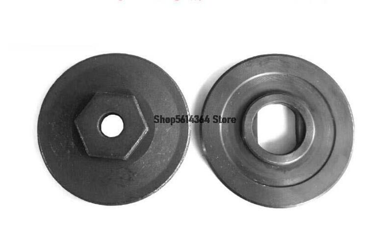 1 pair ZIE-FF-180 Electrical Inner Outer Flange Nut Spare Parts for4107 Electrical Tool Accessory