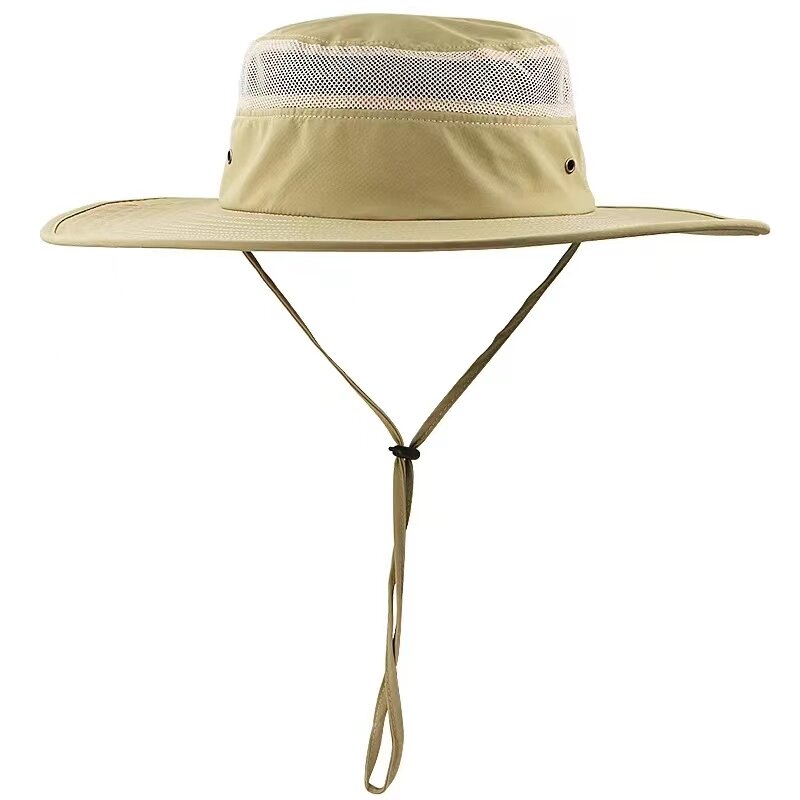 Topi nelayan luar ruangan musim panas dewasa, topi ember ukuran besar 56-60cm 60-64cm untuk pria