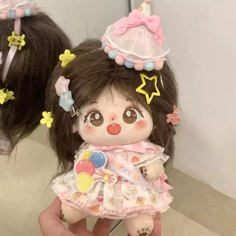 Vestiti per bambole in cotone 20cm di vestiti di compleanno gratuiti