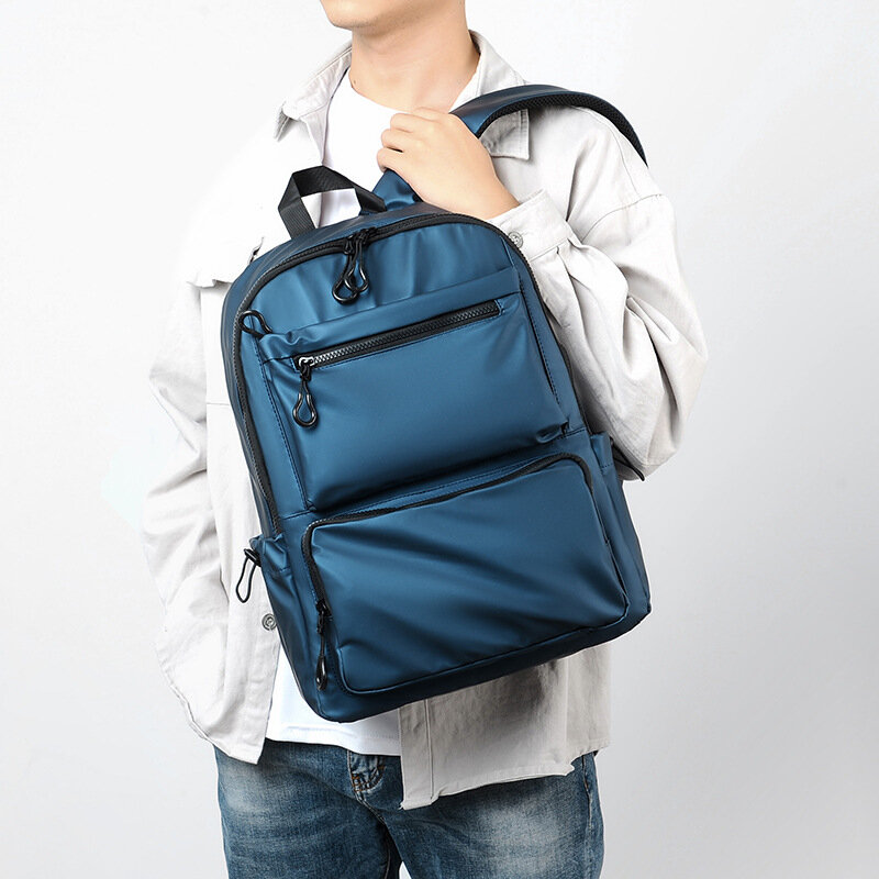 Heroiczny rycerz 15-6-calowy plecak na laptopa dla mężczyzn o wysokie formalne pojemności torba z luksusowym wodoodpornym plecakiem z zabezpieczeniem przeciw kradzieży USB