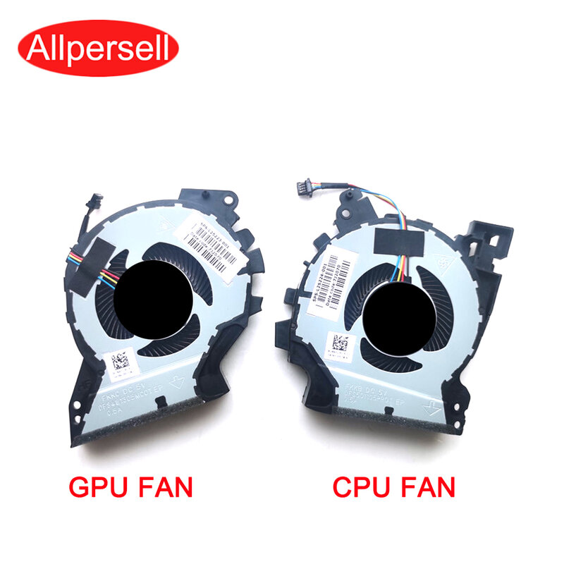 Ventilateur de radiateur pour ordinateur portable hp TPN-C134 L25223-001 L25224-001, refroidissement CPU GPU