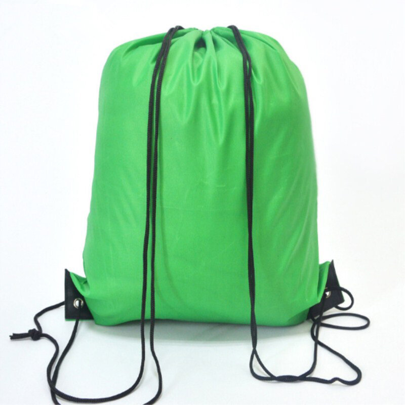 Portable Men Women Sports Gym Bag Drawstring Bag Belt Waterproof Foldable Backpack Shoes Clothes Yoga Running Fitness Travel Bag