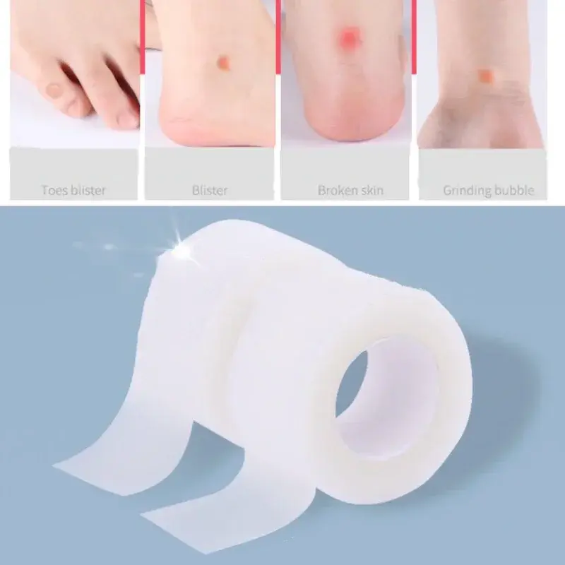 Fita bandagem anti-desgaste invisível, gesso médico, adesivo do salto do pé, auto-adesivo, bandaid remendo impermeável, 1pc