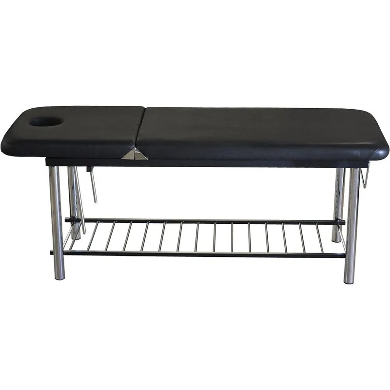 Marco de Metal Edición de masaje inteligente, cama y mesa Facial + 600 libras, negro (resistente)