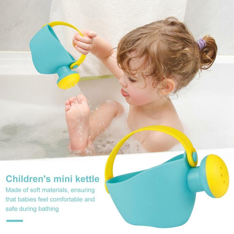 Penyiraman mainan mandi berkebun kecil alat penyiraman mainan untuk kolam mandi bermain Mini peralatan berkebun Set untuk balita laki-laki