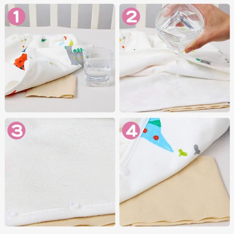 ผ้าอ้อมเด็กทารกผ้าอ้อมเด็กเปลี่ยนผ้าอ้อมเด็กกระโปรงผ้าอ้อมเด็กผ้าคอตตอน celana Training นอนออกแบบได้