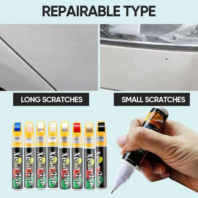 Anti-Scratch Auto Car Paint Pen 8 Colors Automobile Car Touch-up Paint Brush Portable Auto Colored Care Repair Tool