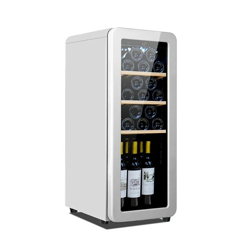 خزانة مشروبات مع درجة حرارة ثابتة ، ثلاجة وبار النبيذ ، خزانة مشروبات ، 60L