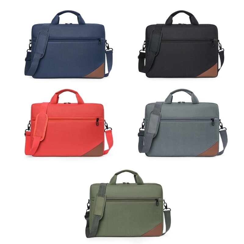 15,6-Zoll-Laptop-Schultertaschen, große Kapazität, Messenger-Tasche, Geschäftsreise-Handtasche