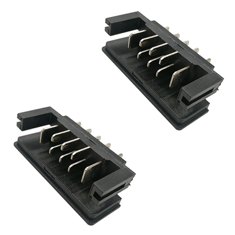 Dcb118 Anschluss klemmen halterung für dawalt 14,4 v 18v Ladegerät USB-Adapter 8x1cm schwarze Platine Li-Ionen-Ladegerät Adapter