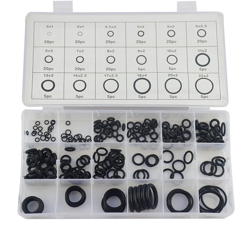 O-ring Kit perbaikan, aksesoris Kit Combo o-ring, suku cadang pengganti