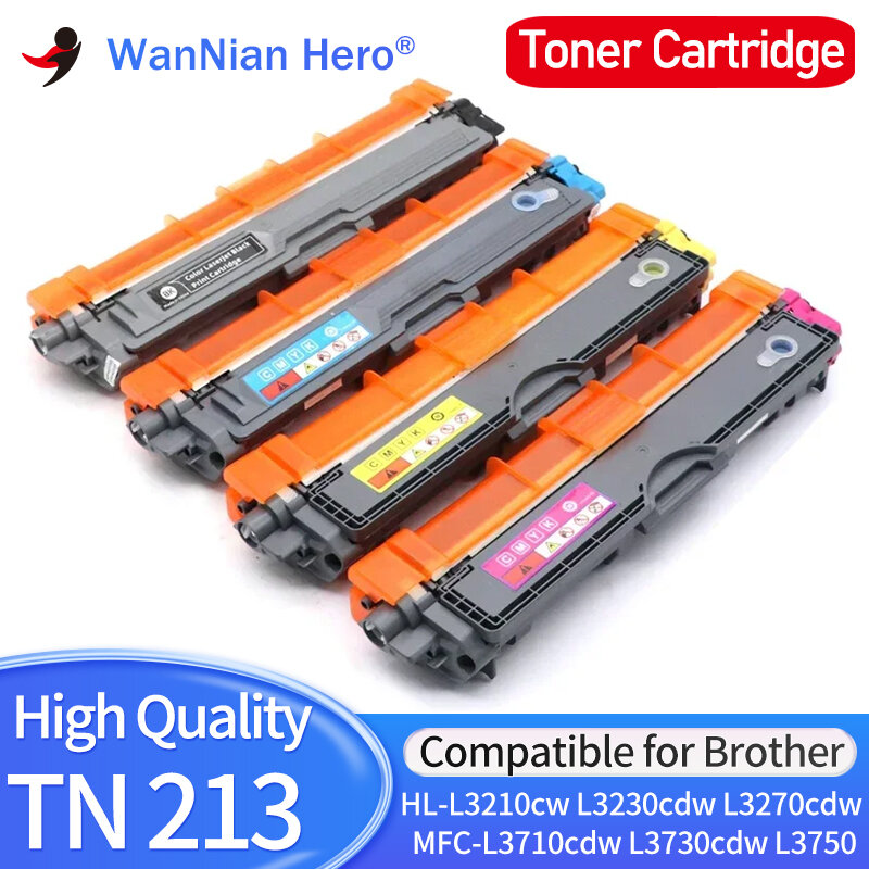 Cartucho de tóner Compatible con Brother TN-213, para Brother DCP-L3550CDW, HL-L3230CDW, MFC-L3770CDW, MFC-L3750CDW, HL-L3270cdw, TN213, TN217