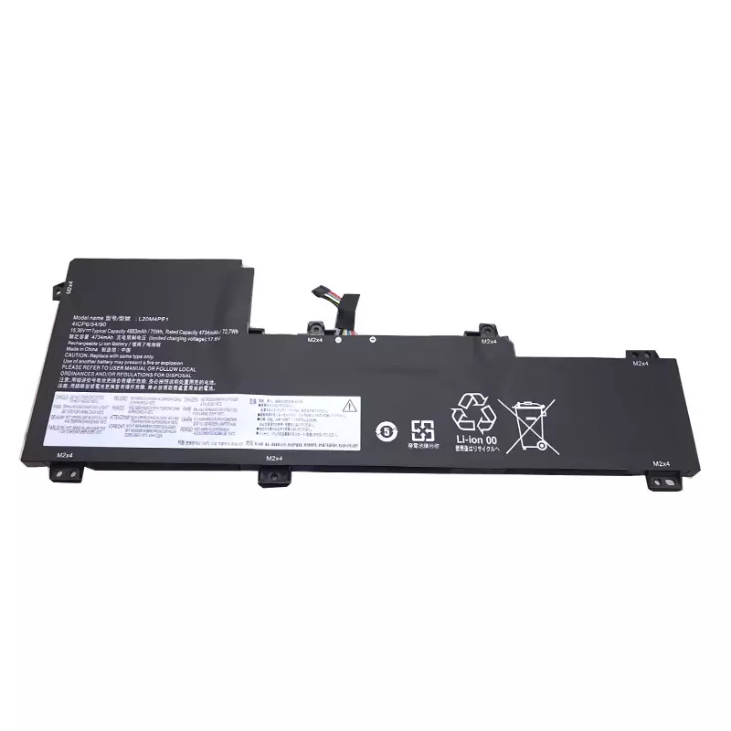 LMDTK baru Battery Battery Battery baterai Laptop untuk Lenovo IdeaPad 5 Pro-16ACH6 Pro-16IHU6 Creator 5-16ACH6 15.36V 75WH