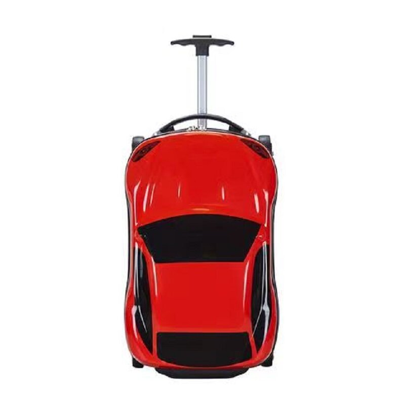 Children's Roller Trolley Box Car Model Upgrade Luggage Travel Case Suitable For Elementary School Students