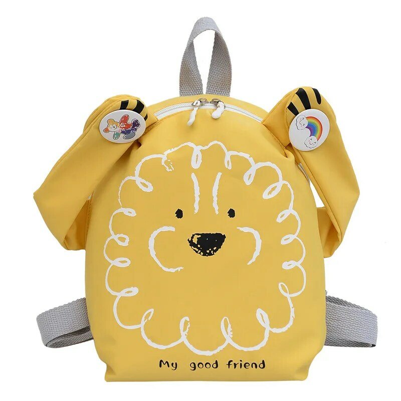 Tas punggung sekolah anak-anak, ransel perjalanan tas buku taman kanak-kanak untuk anak laki-laki perempuan 4 warna