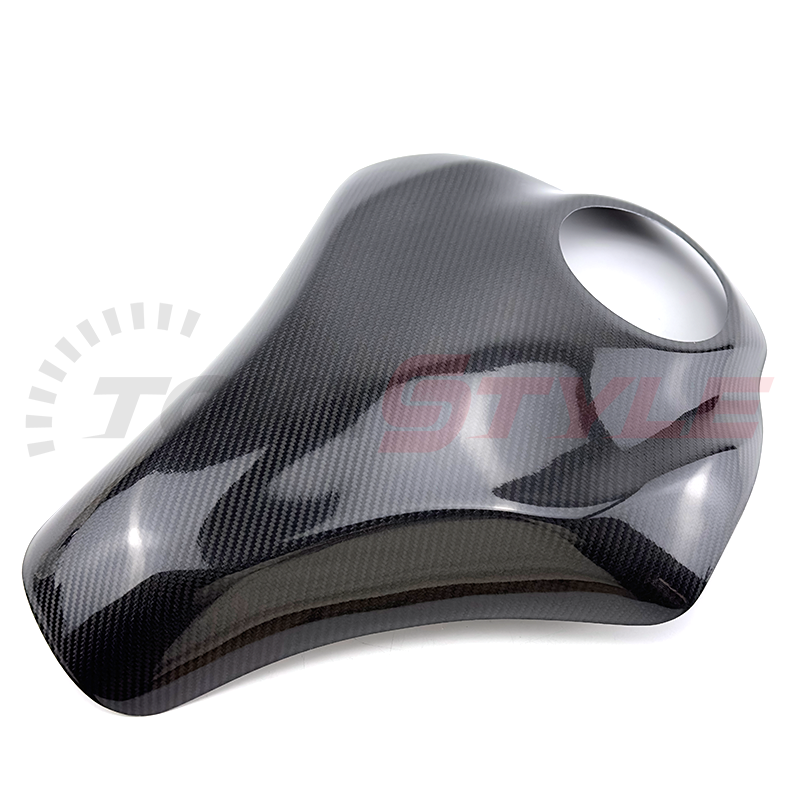 Motorcycle Accessories real carbon fiber fuel tank pad cover sticker fuel tank protection cover For Kawasaki Z900 2017 2018 2019