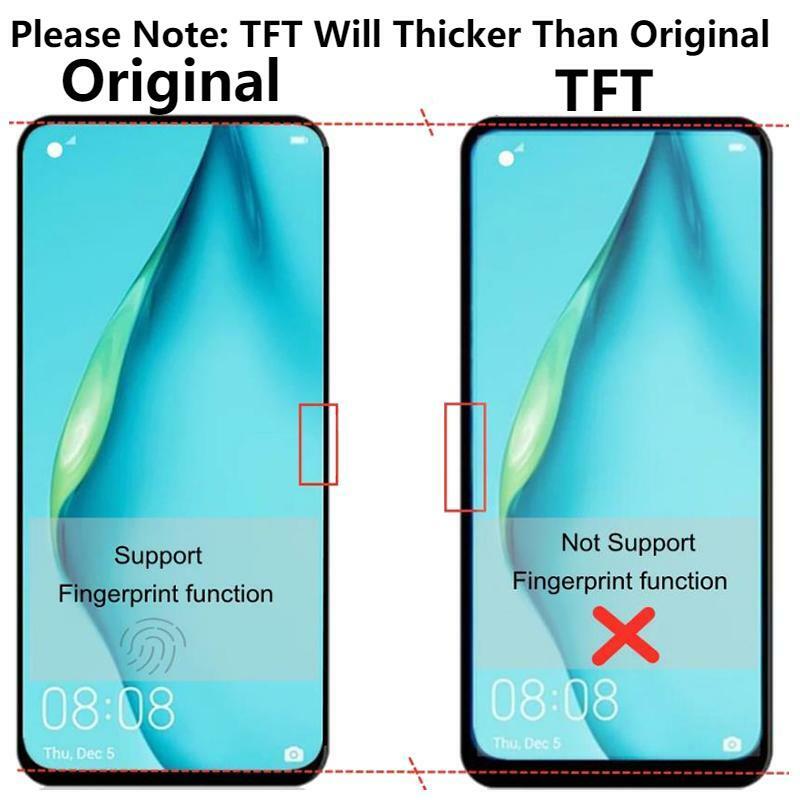 6.43" Original AMOLED/TFT For OPPO Find X3 Lite CPH2145 LCD Display With Frame Touch Panel Screen Digitizer Assembly Replacement