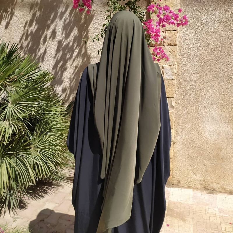 Khimar Hohe Qualität Nida Muslim EID Ramadan Islamische Kleidung Krawatte Zurück Overhead Gebet Schal Frauen Hijab