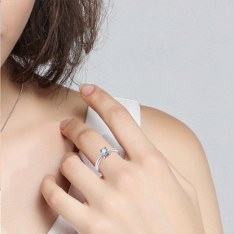 925 srebro pierścionek damski fabryka hurt detal butik kamień szlachetny w oprawie kwiatowej pierścień biżuteria DIY sprzedaż bezpośrednia 2022 gorąca sprzedaż