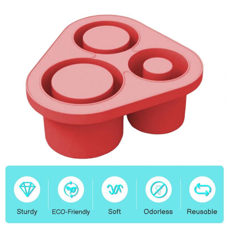 Ice Cube Shapes Silicone Ice Cube Tray Mold with Lid for Tumbler Cup Food-grade Cylinder Ice Making Mold for Freezer Whiskey
