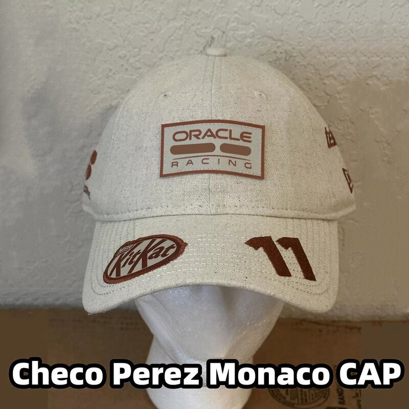 Gorra de béisbol de Sergio Perez F1, gorra de béisbol de equipo de Toro, Checo Perez, Monaco GP, Miami GP, Japón GP 2024, MAX Verstappen