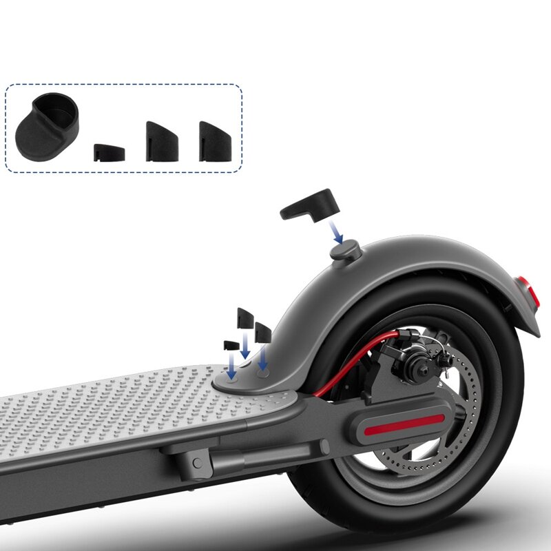 Guardabarros trasero para patinete eléctrico Xiaomi Pro 1S, piezas de guardabarros delantero, elevador de 10 pulgadas modificado