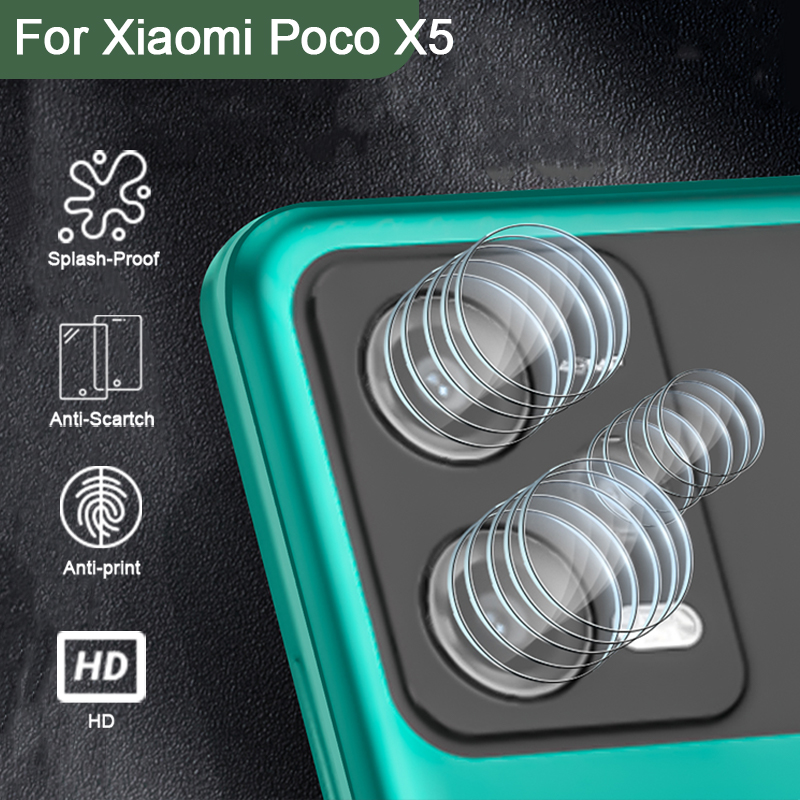 3 SET Full Cover Camera Protector for Xiaomi Poco X5 X5pro Camera Lens Protector Anti-Scratch Film for Xiaomi Poco X5 X5pro