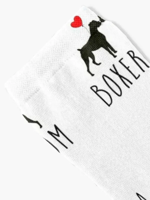 Boxer Mom Gifts, Boxer Dog Lovers Socks gifts basketball Women Socks Men's