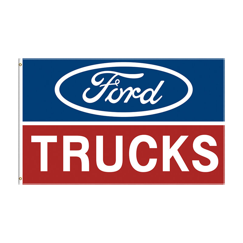 Bandera de decoración de coche Ford, bandera voladora de 3x5 pies, interior y exterior