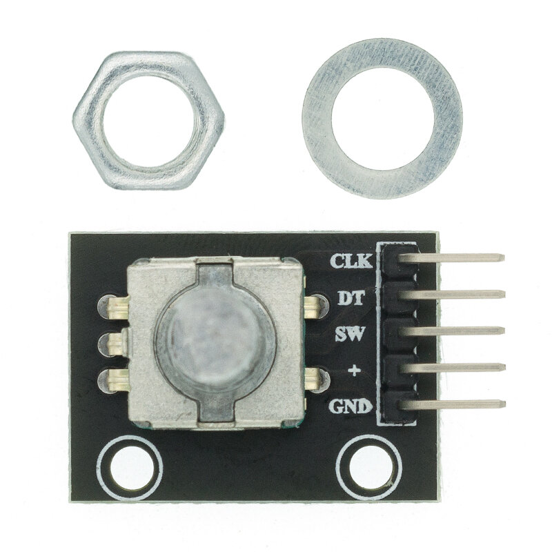 1Pcs 360 Graden Rotary Encoder Module Brick Sensor Schakelaar Ontwikkeling KY-040