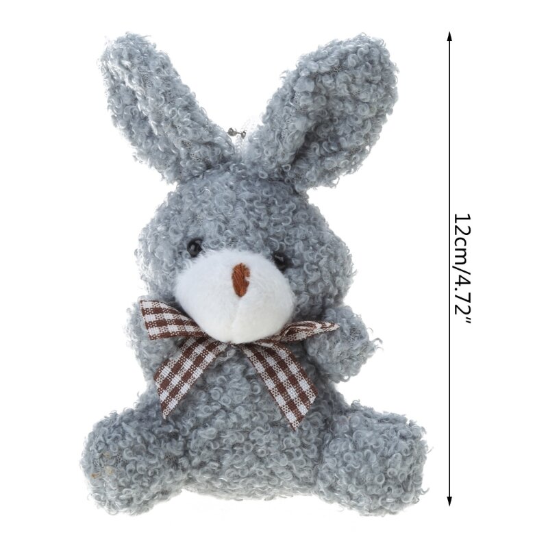 Plush Pendant Sitting-Rabbit Hanging-Pendant Dolls Easter Bunny Giftbag Stuffer