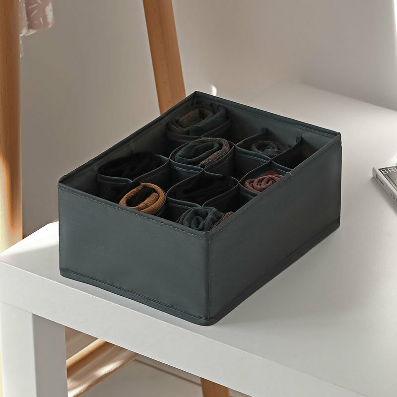 Organizer For Underwear Socks Bra Pants Scarf Tie Storage Box Jeans Clothing Organization Dividers For Drawers Clothes Organizer