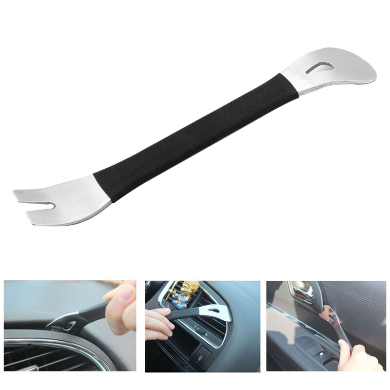 1PC Car Interior Clip Panel Trim Installation Removal Tool Stainless Steel Pry Plate Conversion Installation Tool