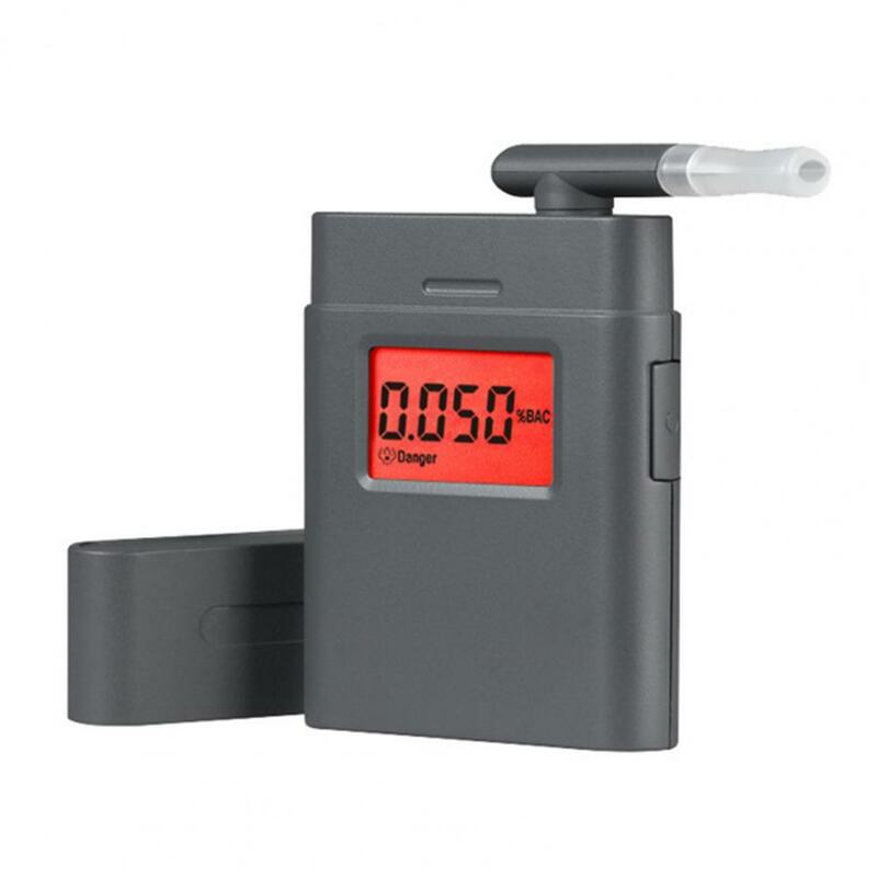 Алкотестер для дыхания, 1 комплект, удобное высокоточное портативное цифровое устройство для определения алкоголя для водителя