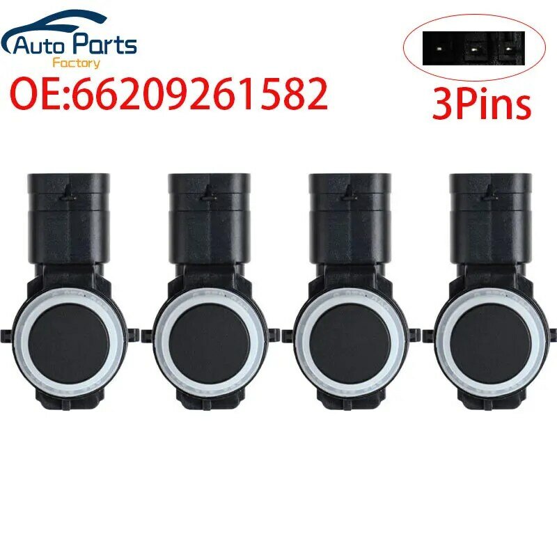 Sensor de aparcamiento PDC de alta calidad, accesorio para BMW 1er F20 F21 F22 3er F30 F31 66209261582 9261582, 4 unidades, nuevo