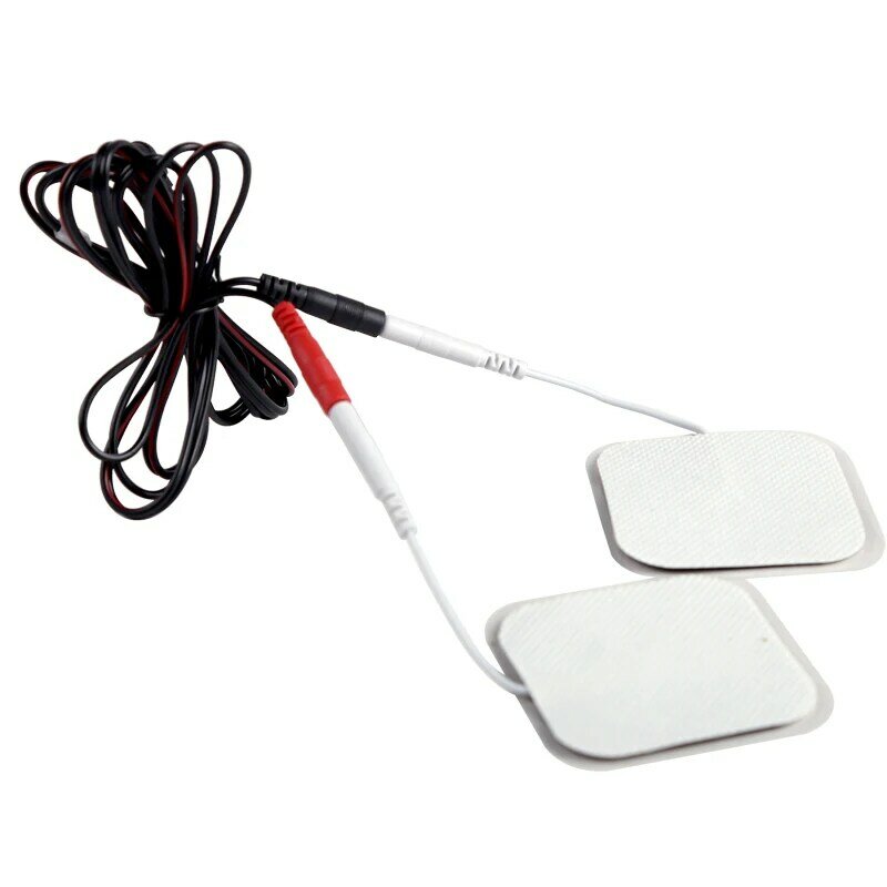 Electrode Lead Wires Standard Connect Cables For Tens / Ems Muscle Stimulator Electrode Pads Massage Digital Therapy Machines
