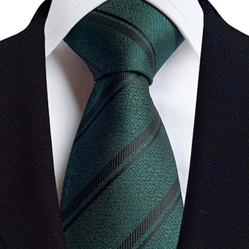 2024 Nieuwe Retro Gentleman Tie Koreaanse Editie Mode Heren Hoge Kwaliteit Textuur Dagelijks Veelzijdige Zakenreizen Gestreepte Stropdas