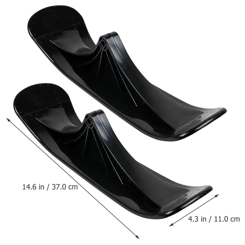 1 Pair Of Snow Scooter Ski Sled Outdoor Skate Board Snow Scooter Sled Ski Attachment For Kids Ski Attachment For Kids