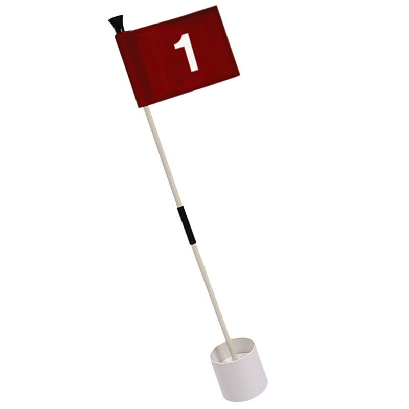 1 Set Golfing Flag Golfing Training Flag Kit Golfing Court Targeting Flag Golfs Goal Flag