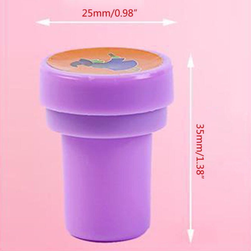 Educational Stationery Stamp 10-in-1 Seal for Teacher Office Kindergarten Props