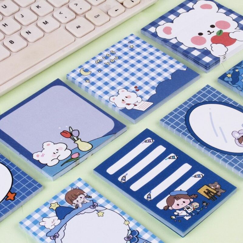 Creative School Supplies Label Paper Scrapbooking Sticky Note Diary Memo Pad Message Sticker Message Notes Tearable Memo Pad