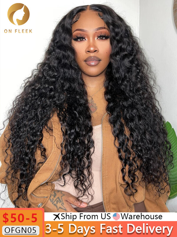 40 Inch Deep Wave 13x4 13x6 Hd Lace Frontal Wigs Human Hair wig Water Wave Curly 360 Lace Front Human Hair 4x4 Lace Closure Wigs