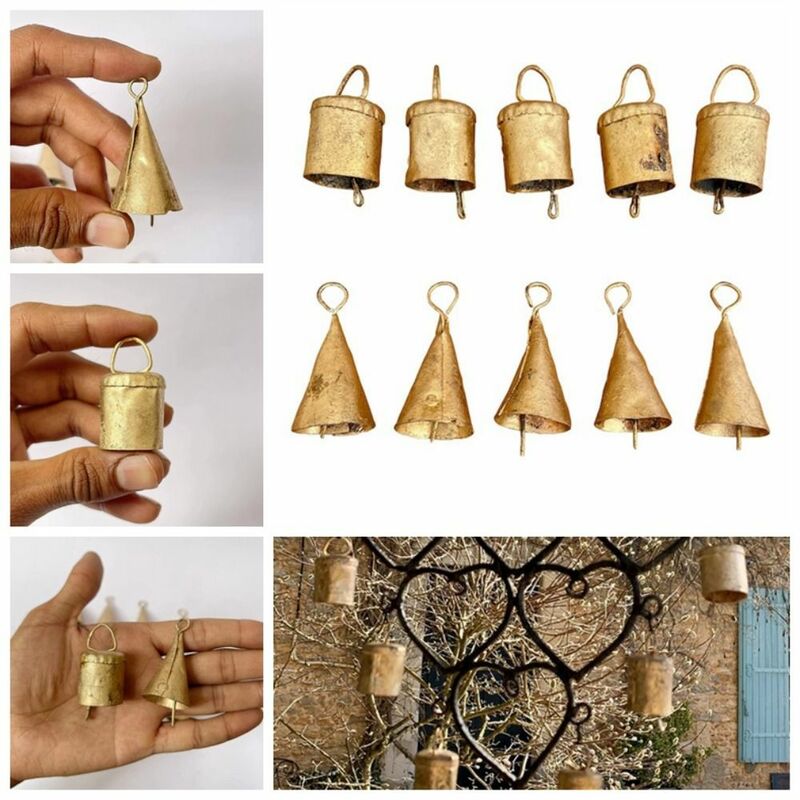 Confrontal Bells-Cloches vintage à son clair, métal, vent, tendance e, épaissi, fort, pâturage, jardin