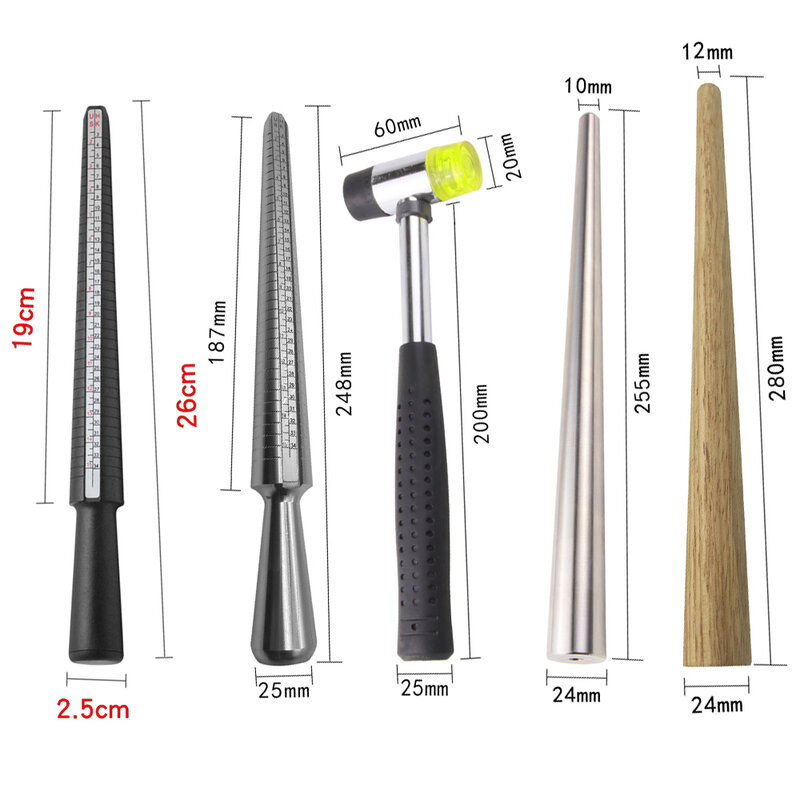 KS EAGLE Ring Sizing Tool, Finger Coil Measure, Medidas de Tamanho, Ring Sizer, Gauge Tools, HK, EUA, UE, JP
