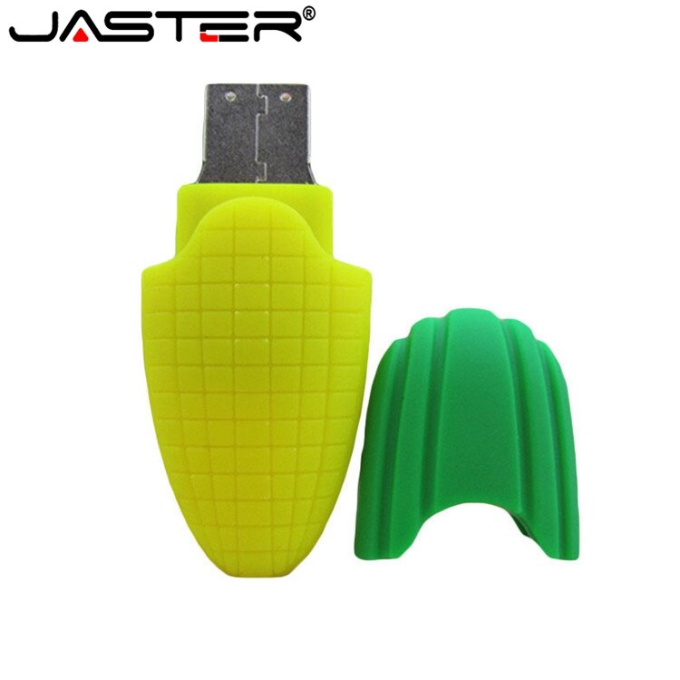 JASTER USB flash drive cartoon corn usb 2.0 maize pen drive memory stick 4GB 8GB16GB 32GB 64GB cool gift et U disk