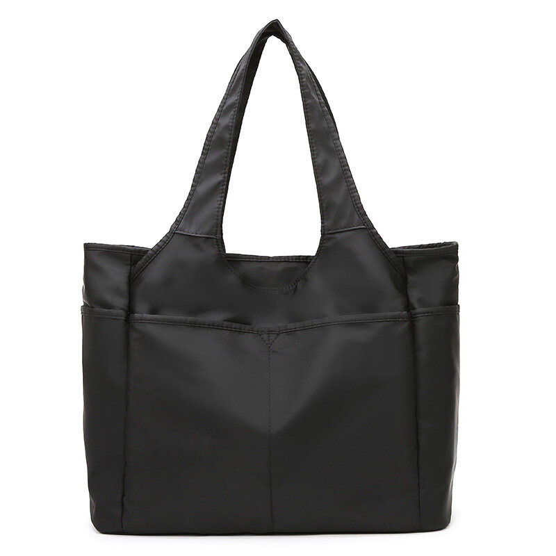 2024 Новая модная дорожная сумка-тоут для женщин, вместительная сумка на одно плечо, повседневная сумка из ткани Оксфорд для йоги, танцев, тренажерного зала, фитнеса, сумка