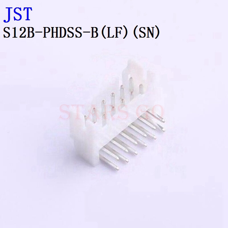 Conector JST de 10 piezas/100 piezas, S34B-PHDSS-B, S12B-PHDSS-B