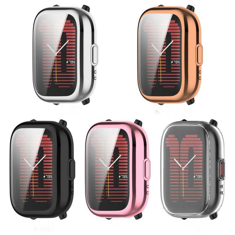 Plating TPU Protective Case Cover For Amazfit Active (A2211) Smart Watch Strap Soft Bumper Protector Shell Huami Accessoriess