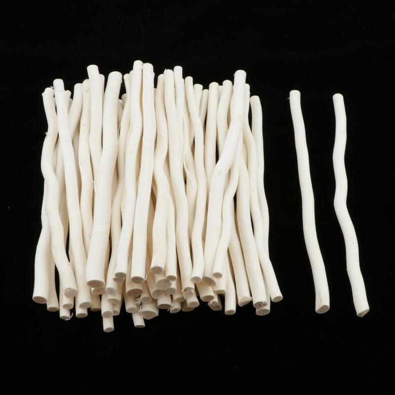 Dry Branch Wooden Sticks for DIY Art Crafts 5-10mm Pack of 50pcs for Weddings or